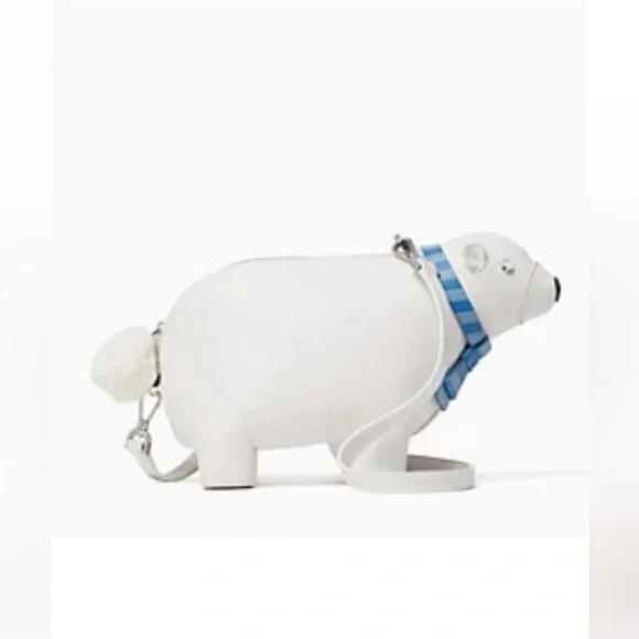 Kate Spade ARCTIC FRIENDS POLAR BEAR CROSSBODY BAG - Picture 1 of 8